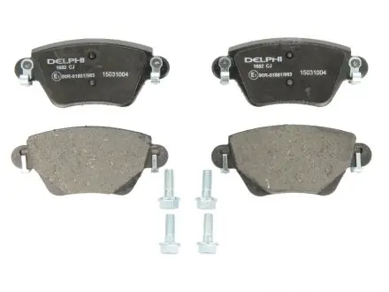 Тормозные колодки ford/renault mondeo/kangoo "r "00-08 Delphi LP1682