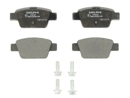 Тормозные колодки alfa romeo/fiat mito/bravo/stilo "f "01>> Delphi LP1719