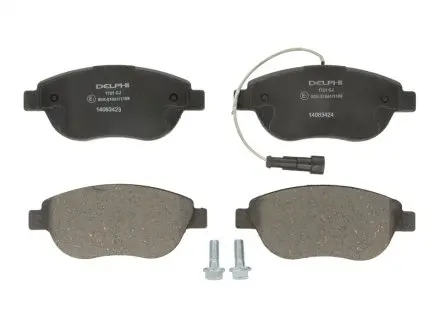 Тормозные колодки fiat/lancia/opel bravo/doblo/linea/stilo/delta/musa/combo "f "01>> Delphi LP1721