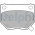 Тормозные колодки SUBARU Impreza "R "00-07 Delphi LP1780 (фото 1)