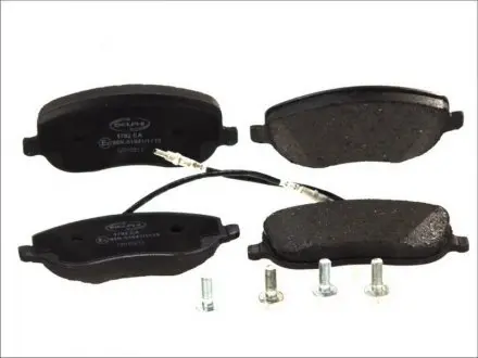 Тормозные колодки citroen/fiat/peugeot jumpy/scudo/expert/807 "f "00>> Delphi LP1792