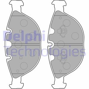 Тормозные колодки bmw 7(e65)/x5(e53) "f "01-09 Delphi LP1798 (фото 1)