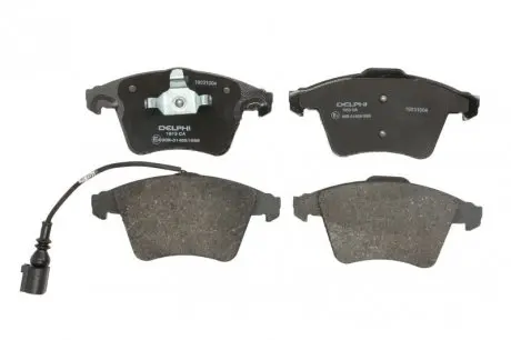 Тормозные колодки vw t5 "f "03>> Delphi LP1913