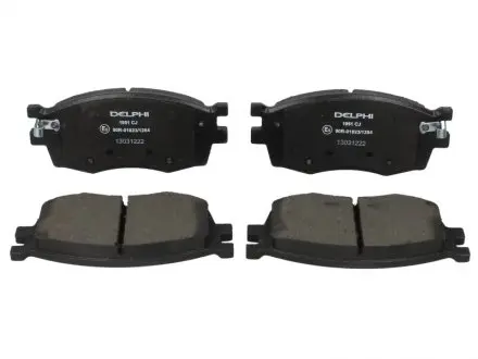 Тормозные колодки hyudnai/kia accent/i20/rio \'\'f \'\'05-11 Delphi LP1951