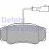 Тормозные колодки nissan/renault nt400/cabstar/maxity "r "06>> Delphi LP2054 (фото 1)