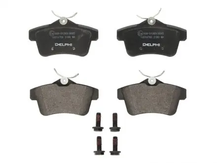 Тормозные колодки citroen/peugeot c4/3008/5008/308/508 "r "10>> Delphi LP2180