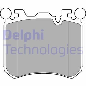 Тормозные колодки bmw x5(e70) "f "09>> Delphi LP2287 (фото 1)