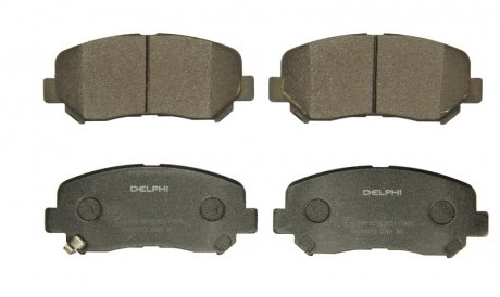 Тормозные колодки mazda cx-5 "f "11>> Delphi LP2481 (фото 1)