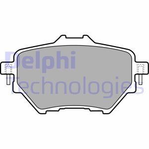 Тормозные колодки комплект Delphi LP2505