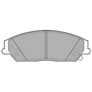 Гальмівні колодки дискові toyota camry viii (xv50) "f "11-18 Delphi LP2714 (фото 1)