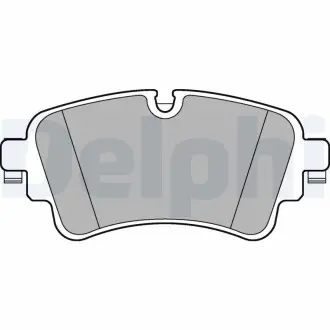 Тормозные колодки, дисковые Delphi LP3240