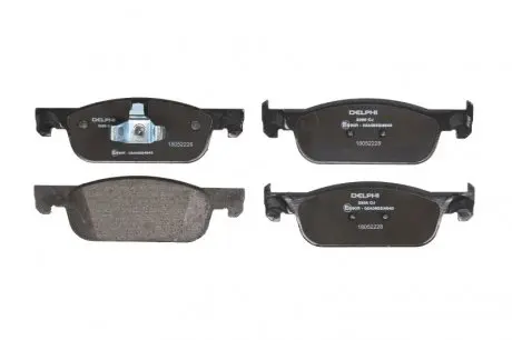 Тормозные колодки комплект Delphi LP3286
