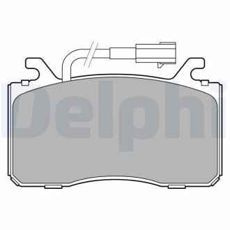 ALFA ROMEO Дискові колодки передні (з датч.) GIULIA 2.0 16- Delphi LP3435