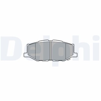 SUZUKI колодки гальм. передні JIMNY (A6G) 1.5 AllGrip 18- Delphi LP3637