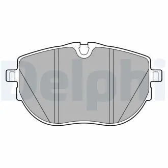 Тормозные колодки Delphi LP3651