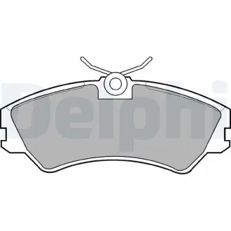 Тормозные колодки vw t4 "f "00-03 Delphi LP668