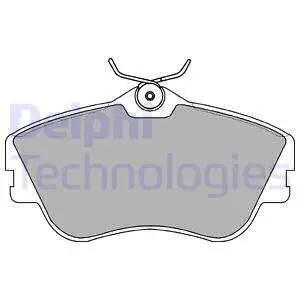 Тормозные колодки vw t4 "f "90-00 Delphi LP918
