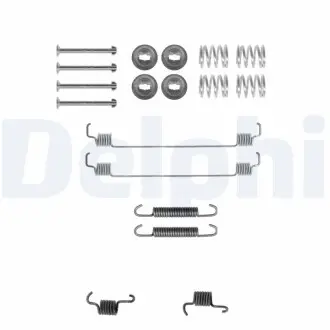 К-т установочный зад. торм. колодок kangoo 97-, Delphi LY1261