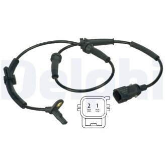 Landrover датчик ABS передний freelander 06- Delphi SS20372