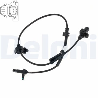 HONDA Датчик ABS перед. прав. CR-V III 07- Delphi SS21203-12B1