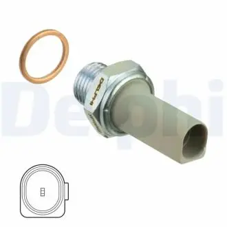 SKODA Датчик тиску масла Fabia,Octavia Delphi SW90040