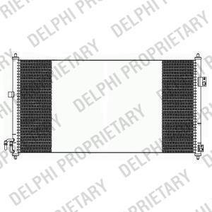 NISSAN Радіатор кондиціонера X-Trail 01- Delphi TSP0225615