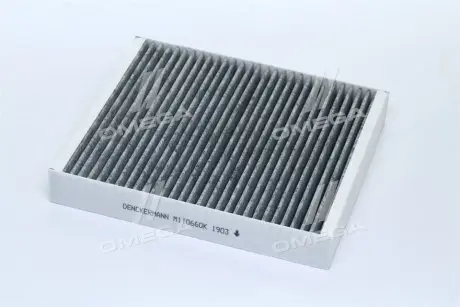 Фильтр салона opel insignia 08-, astra j 09-, chevrolet cruze 09- угольный Denckermann M110660K