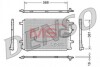 Радиатор кондиционера AUDI A4 (8E2, B6) 00-04, A4 (8EC, B7) 04-08, A4 (8K2, B8) 07- DENSO DCN02004 (фото 1)