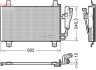 Радиатор кондиционера DENSO DCN44017 (фото 1)