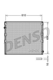 Радиатор кондиционера DENSO DCN50020