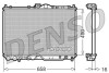 Конденсер DENSO DRM45011 (фото 1)