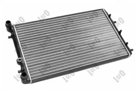 Радіатор охолодження двигуна Skoda Fabia 99-14/Roomster 06-15 DEPO 053-017-0040