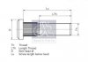 Болт крепления колеса DIESEL TECHNIC 5.20200 (фото 2)