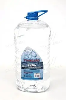 Дистиллированная вода STANDART 5л Дорожня карта 48021027570