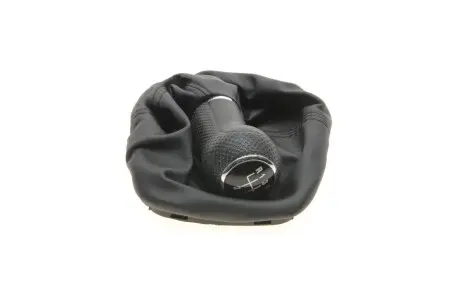 Чехол кулисы (черный) с ручкой переключения (черн 6ступ) c рамкой VW Bora (98-05 DPA 77111640902