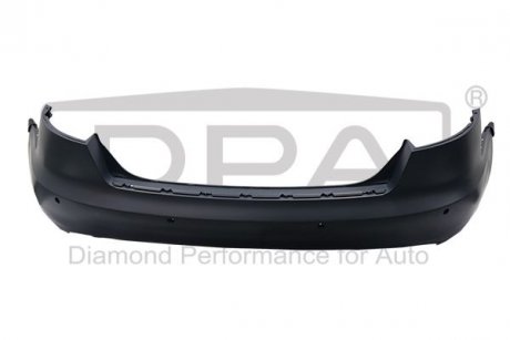 Бампер задний (4 отверстия под датчики парковки) (грунт) Audi A6 (04-11) (880718 DPA 88071825802