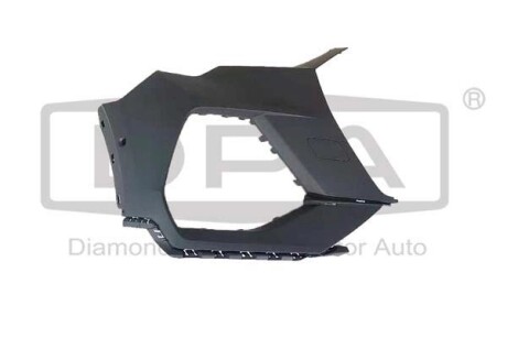 Front bumper;right;with radar hole;without headlight cleaning DPA 88071892402