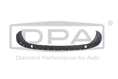 Спойлер бампера заднього, центральний DPA 88071905002