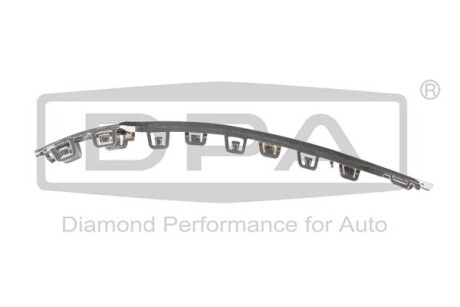 Trim strips for front bumper; left DPA 88531821802