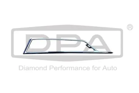 Накладка решетки бампера правая хром Skoda Octavia (20-) DPA 88531826802