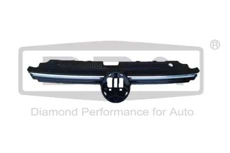 Решетка радиатора без эмблемы с декоративной планкой хром VW Golf (20-) (8853183 DPA 88531831202