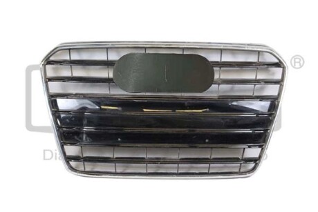 Radiator grille; without emblem; with parking aid;bright black DPA 88531844002