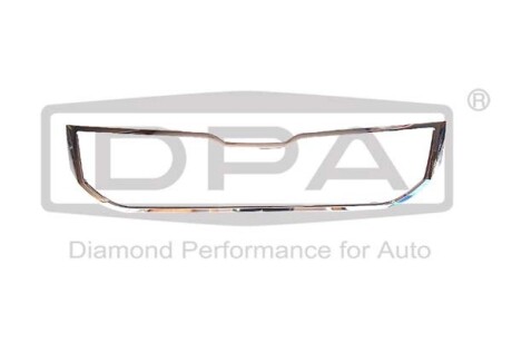 Front center mesh frame; chrome plating DPA 88531848902 (фото 1)