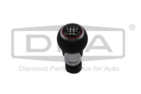 Рукоятка кулисы (черная 5ступ,красная линия) без чехла Audi A4 (07-15),A5 (07-17),Q5 (08-) DPA 88631697302