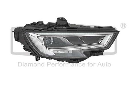 Headlight; right; LED; with lens; half complete;without bulb DPA 99411795902