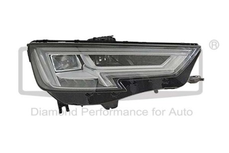 Headlight; right; LED; with lens; half complete;without bulb DPA 99411796702