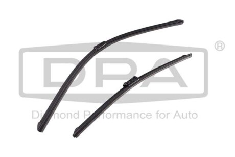 Wiper blade; left+right; 650MM+450MM;RHD DPA 99981767102