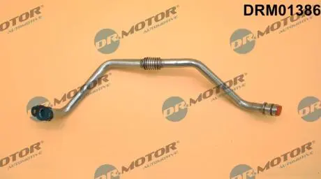 Трубка турбокомпрессора ДВЗ (чорний метал) DR. MOTOR DRM01386