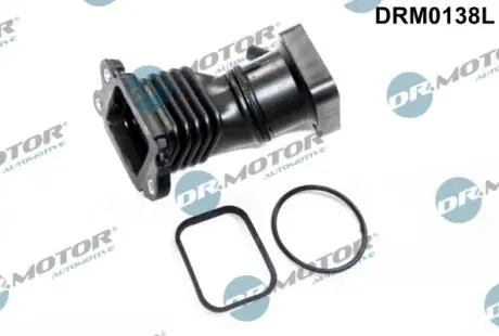 Рукав повітрозабірника гумовий DR. MOTOR DRM0138L