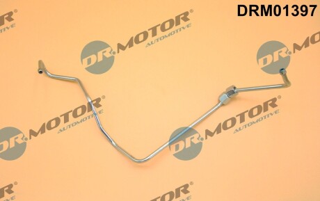 Трубка турбокомпрессора ДВЗ (чорний метал) DR. MOTOR DRM01397